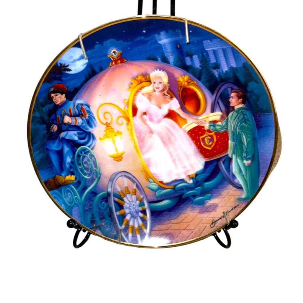Cinderella’s Magical Journey Collectible Disney Plate by the Franklin Mint